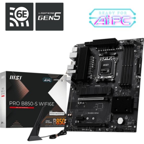 Материнська плата MSI PRO B850-S WIFI6E