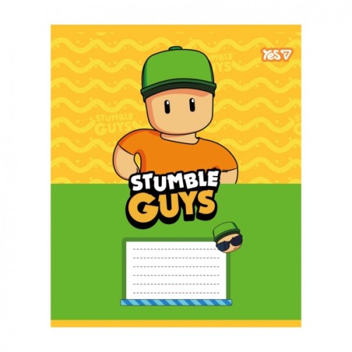 Зошит Yes Stumble Guys А5 12 аркушів лінія (768729)