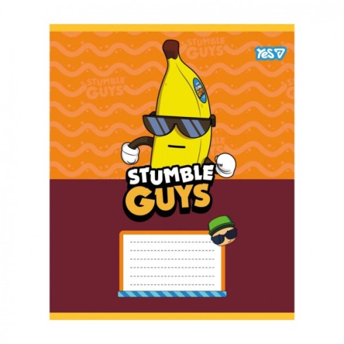Зошит Yes Stumble Guys А5 12 аркушів лінія (768729)