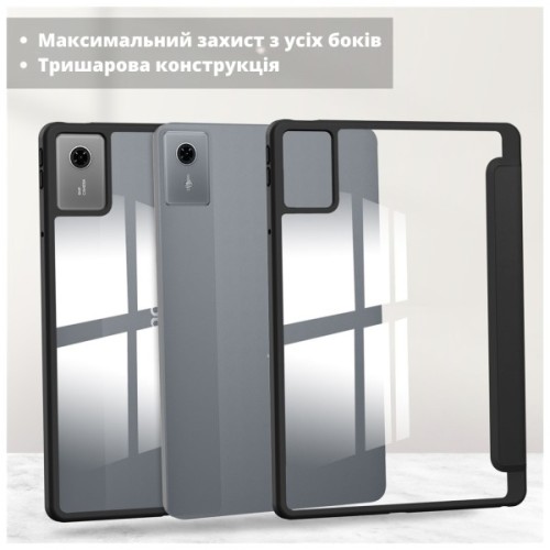 Чохол до планшета BeCover Soft Edge TPU Lenovo Idea Tab/K11 (2nd Gen) TB336/Xiaoxin Pad (2025) 11" Black (714714)