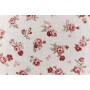Скатертина Прованс непромокаюча Simfoni Червоні трояндочки на натюрель 220х136 см (033591)