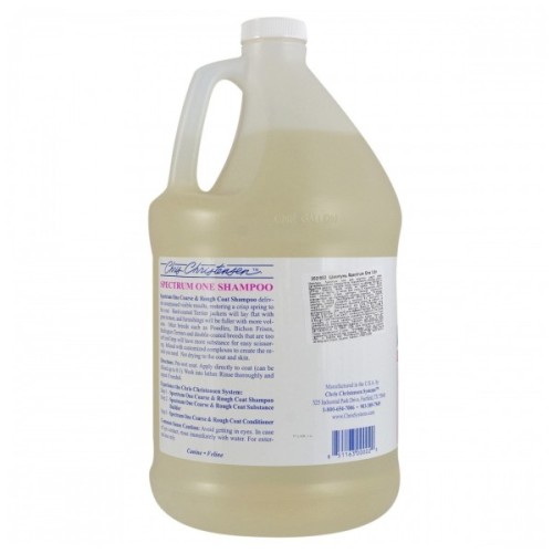 Шампунь для тварин Chris Christensen Spectrum One для густої та жорсткої шерсті 3.8 л (851163000020)