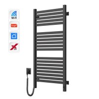 Сушарка для рушників Navin Авангард Х 1000х480 Wi-Fi лівобічна чорний муар (12-272155-4810)