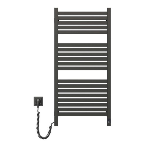 Сушарка для рушників Navin Авангард Х 1000х480 Wi-Fi лівобічна чорний муар (12-272155-4810)