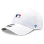 Кепка 47 Brand Batter Man Logo Base Runner Mlb-Brmps01Wbp-Wh Біла (196895642170)