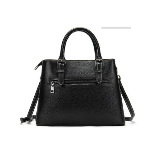 Сумка Vintage Жіноча у шкірі флотар Чорна (14861)