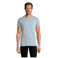 Футболка Sol's Regent Fit небесно-блакитний меланж S (00553258S)