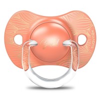 Пустушка Suavinex Gold Edition фізіологічна, +18 міс. помаранчева (307863)