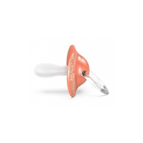 Пустушка Suavinex Gold Edition фізіологічна, +18 міс. помаранчева (307863)