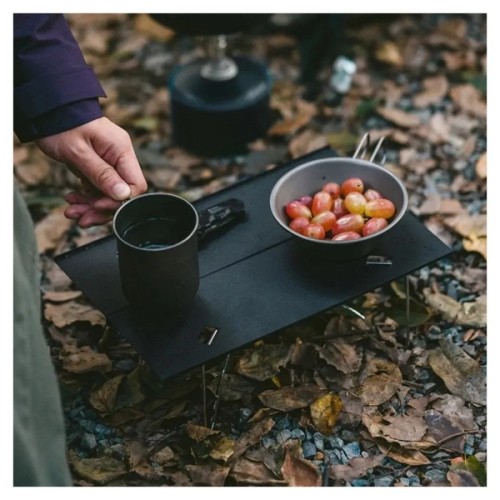 Туристичний стіл Naturehike CNK2450JJ024, 31х21 см, алюміній, чорний (6927595791868)