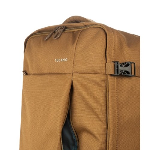 Дорожня сумка Tucano Tugo Trolley на 2-х колесах M 45 л коричнева (BTRTUG-M-MC)
