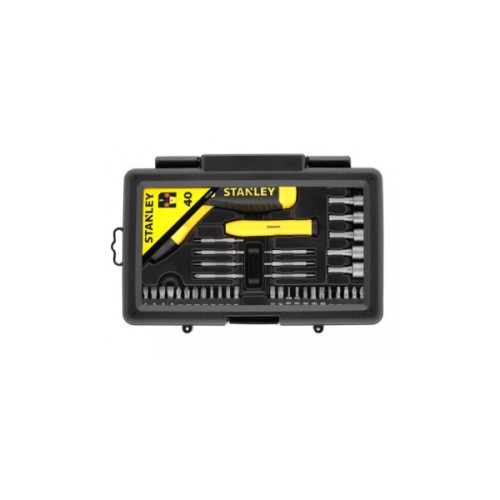 Набір викруток Stanley Pistol Grip Ratchet з храповим механ., 36 вставк. (0-63-038)