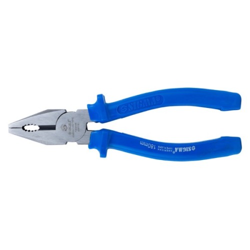 Плоскогубці Sigma 160мм сині (4341161)