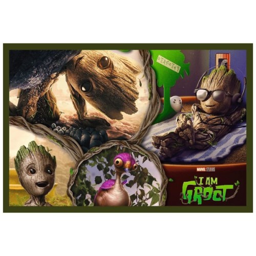 Пазл Trefl Marvel Heroes Я є Грут 2х 200 елементів (5900511133158)