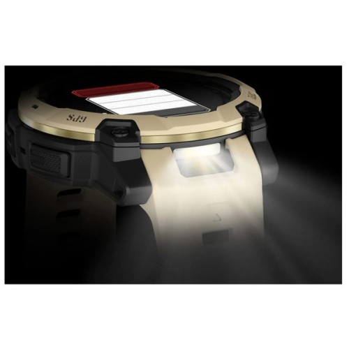 Смарт-годинник Garmin Instinct 3, 45mm, AMOLED, Citrine/Gray with Citrine Band, GPS смарт-годинник (010-02936-02)