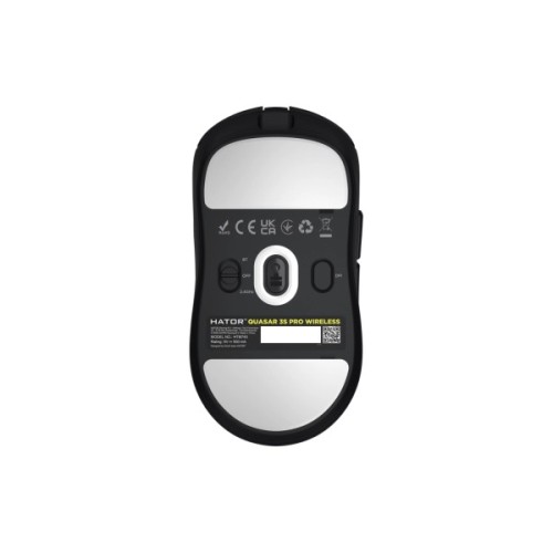 Мишка Hator Quasar 3S Pro Wireless Black (HTM745)