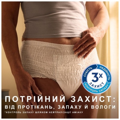 Підгузки для дорослих Tena Pants Plus Extra Large 12 шт. 6 крапель (7322542545775)