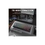Клавіатура Attack Shark X68 Pro HE RGB Wireless/Bluetooth/USB UA Black (X68PROHEML_AS)