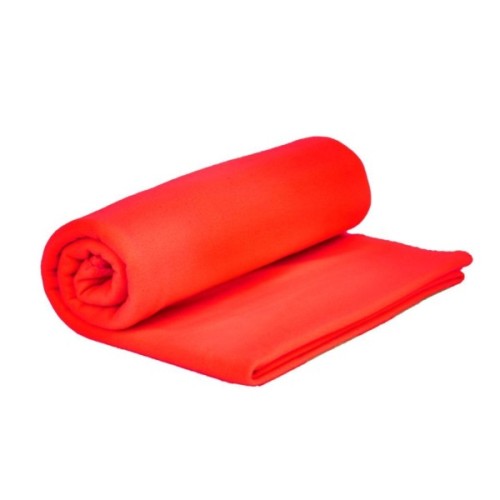 Плед Bergamo флісовий Warm у чохлі 150 х 180 см Червоний (202311pl-02)