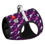 Шлея для собак WAUDOG Clothes з QR паспортом "Диво-жінка фіолет" S1 (1011-4008)