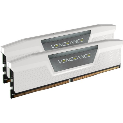 Модуль пам'яті для комп'ютера DDR5 32GB (2x16GB) 6000 MHz Vengeance White Corsair (CMK32GX5M2E6000Z36W)