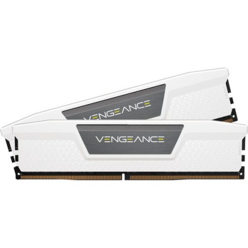 Модуль пам'яті для комп'ютера DDR5 32GB (2x16GB) 6000 MHz Vengeance White Corsair (CMK32GX5M2E6000Z36W)