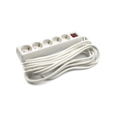 Мережевий фільтр живлення PowerPlant 7 м, 5 розеток, 3x1мм2 (PPSA08M70S5)