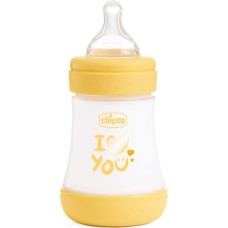 Пляшечка для годування Chicco Perfect 5, силікон, від 0 міс. повільний потік 150 мл (8058664153879) (20211.31.40)