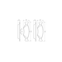 Гальмівні колодки Bosch 0 986 466 402