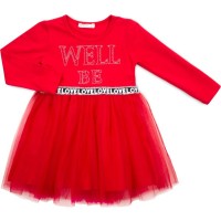 Плаття дитяче Breeze з фатиновою спідницею (14000-128G-red)