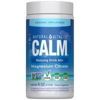 Вітамінно-мінеральний комплекс Natural Vitality Магній у порошку, 350 мг, без ароматизаторів, CALM, Magnesium Suppl (PTG00000)