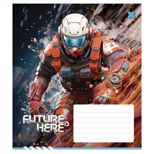 Зошит Школярик Tutti Frutti 12 аркушів клітинка (012-3447K)