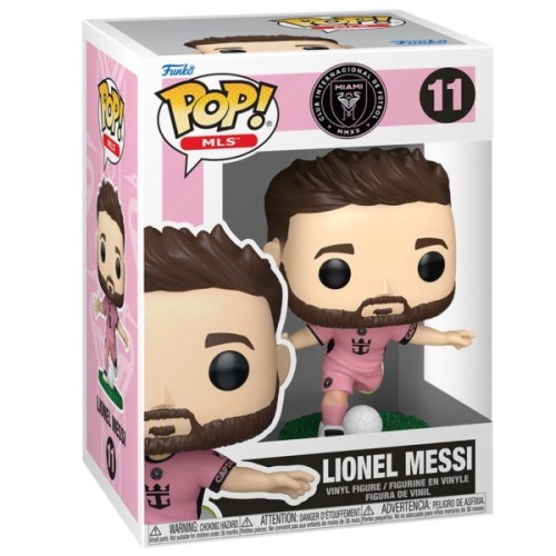Фігурка Funko Pop серії Футбол: Інтер Маямі - Ліонель Мессі (рожева форма) (94697)