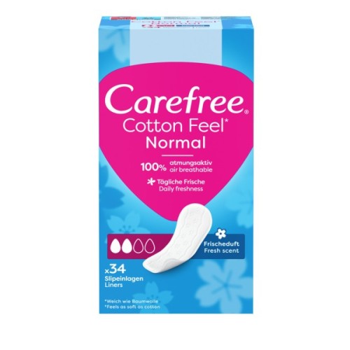Щоденні прокладки Carefree Cotton Fresh 34 шт. (3574661064307/3574661565071/8002110312365)