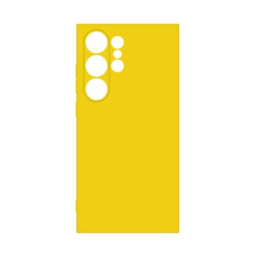 Чохол до мобільного телефона Intaleo Silicone Samsung Galaxy S24 Ultra Yellow (1283126600395)