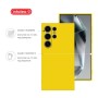 Чохол до мобільного телефона Intaleo Silicone Samsung Galaxy S24 Ultra Yellow (1283126600395)