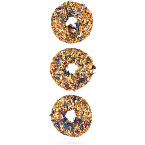 Вітаміни для птахів Special One Пончики «Барбарис, волошка, кокос» 60 г (4823082425167)