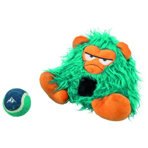 Іграшка для собак Trixie Монстр з тенісним м'ячем Плюшевий 25 см (4011905360898)