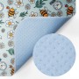 Пелюшки для собак MISOKO&CO Багаторазова з бджолами 80х140 см 1 шт блакитна (HAINMSK70037)