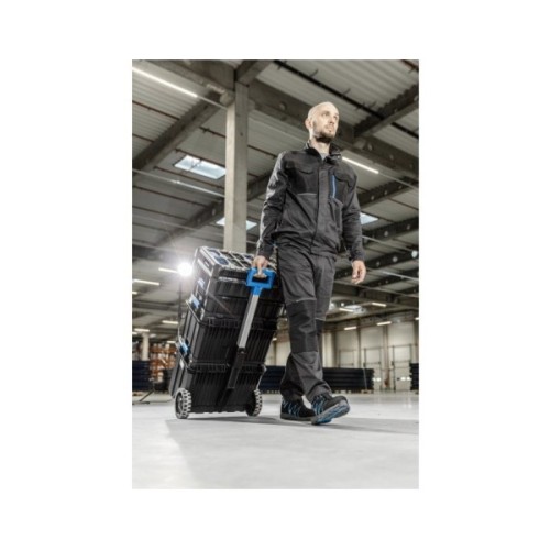 Штани робочі Hoegert WURNITZ HT5K809-2XL 60% поліестер/38% бавовна/2% еластан темно-сірі, 2XL (56) (HT5K809-2XL)