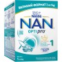 Дитяча суміш Nestle NAN 1 Optipro з 5 олігосахаридами та L. Reuteri для дітей з народження 1 кг (1000003)