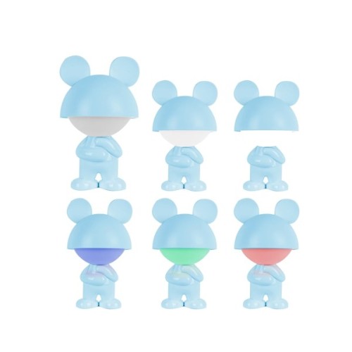 Нічник Kite Світильник LED з акумулятором Dreamy Mouse, блакитний (K25-315-2-3)