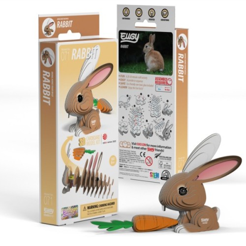 Пазл Eugy 3D Зоопарк Кролик (XEG-071)