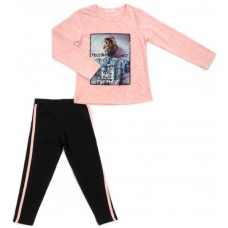 Набір дитячого одягу Breeze "I HAVE EVERYONE" (14088-128G-peach)