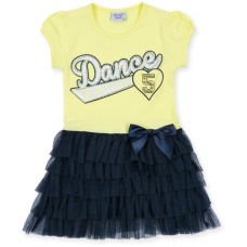 Плаття дитяче Breeze з багатошаровою спідницею "Dance" (8754-104G-yellow)