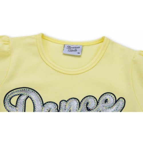 Плаття дитяче Breeze з багатошаровою спідницею "Dance" (8754-104G-yellow)