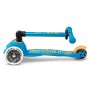 Самокат Micro Mini Deluxe Foldable LED" складний Блакитний океан" (MMD200)