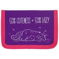 Гаманець дитячий Cool For School багатофункційний на липучці, бузковий (CF86310)
