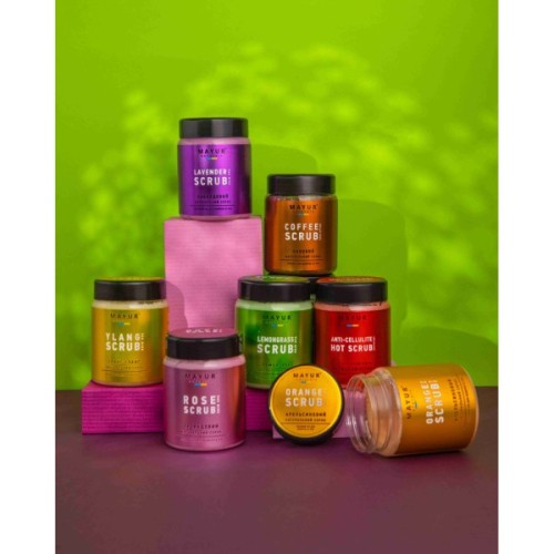 Скраб для тіла Mayur сольовий Апельсин і Вербена 250 мл (4820189560685)