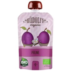 Дитяче пюре Rudolfs органічне чорнослив 4+, 90 г (4751017943106)